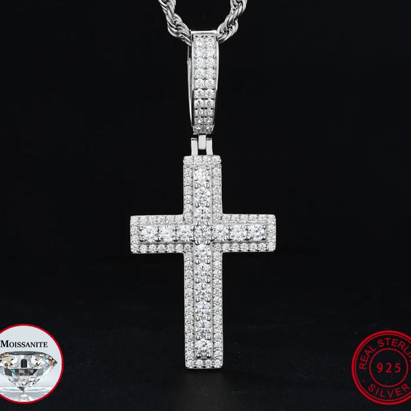Gold Diamond Cross Pendants-ToShay.org