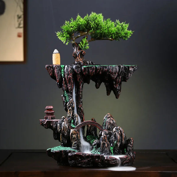Flowing Waterfall Incense Burner-ToShay.org