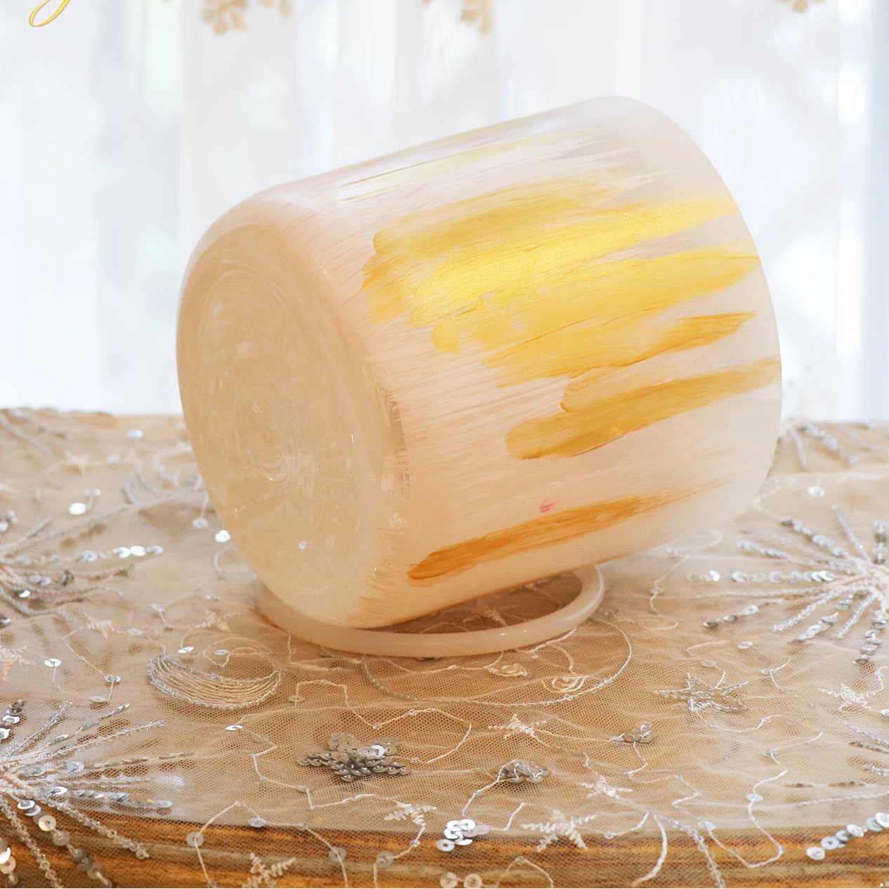 White Alchemy Crystal Singing Bowl-ToShay.org
