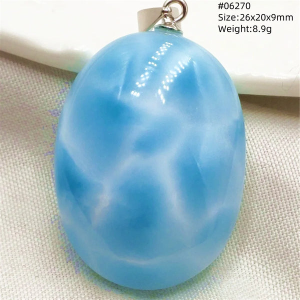Blue Larimar Pendant-ToShay.org