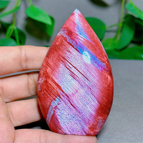 Red Moonstone Crystal Flame-ToShay.org