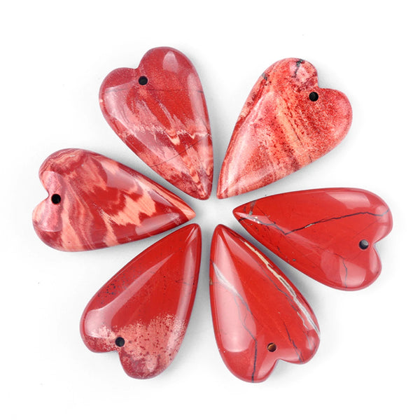 Mixed Crystal Heart Pendant-ToShay.org