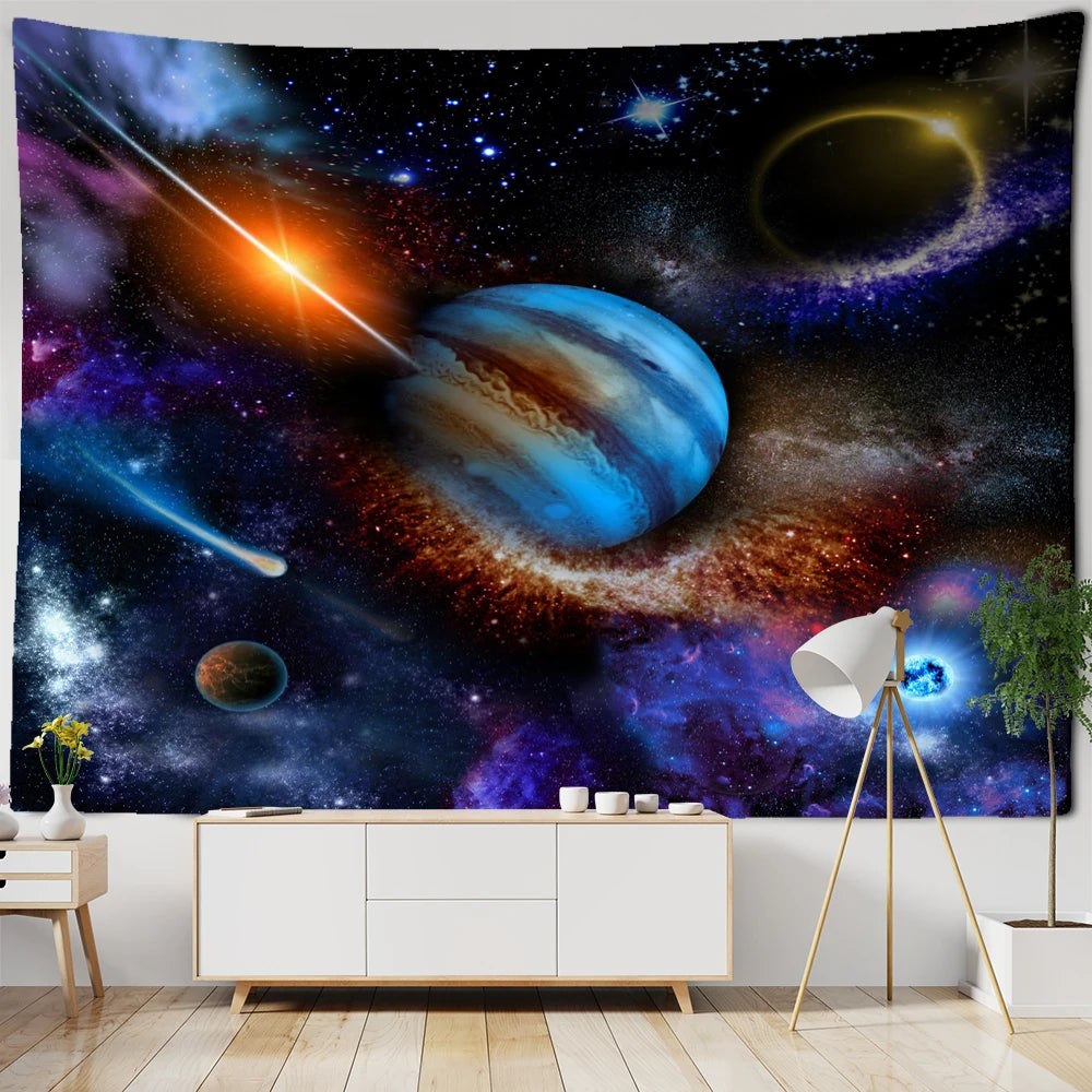 Solar System Planets Tapestry-ToShay.org