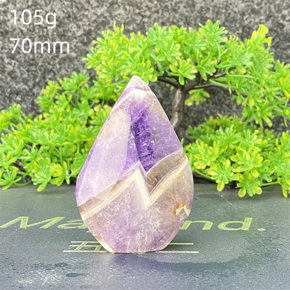 Purple Amethyst Crystal Torch-ToShay.org
