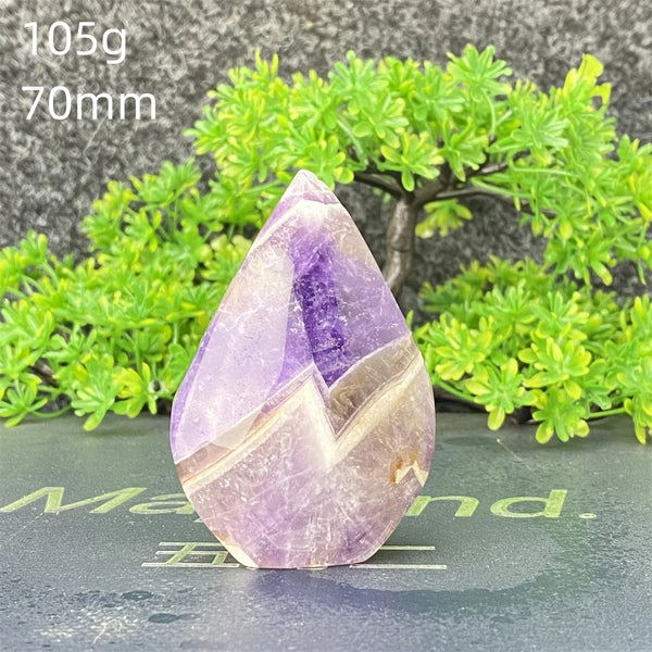 Purple Amethyst Crystal Torch-ToShay.org