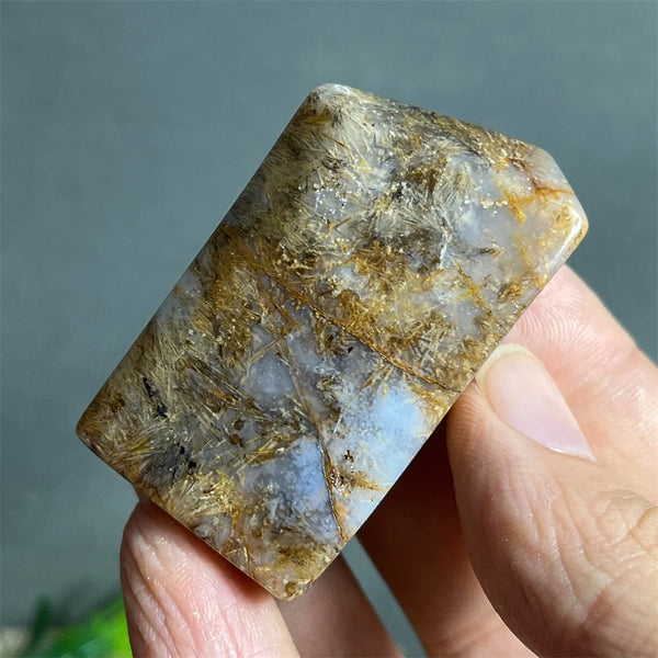 Black Rutilated Hair Raw Quartz-ToShay.org