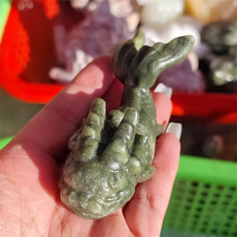 Green Ophiolite Dragon Fish-ToShay.org