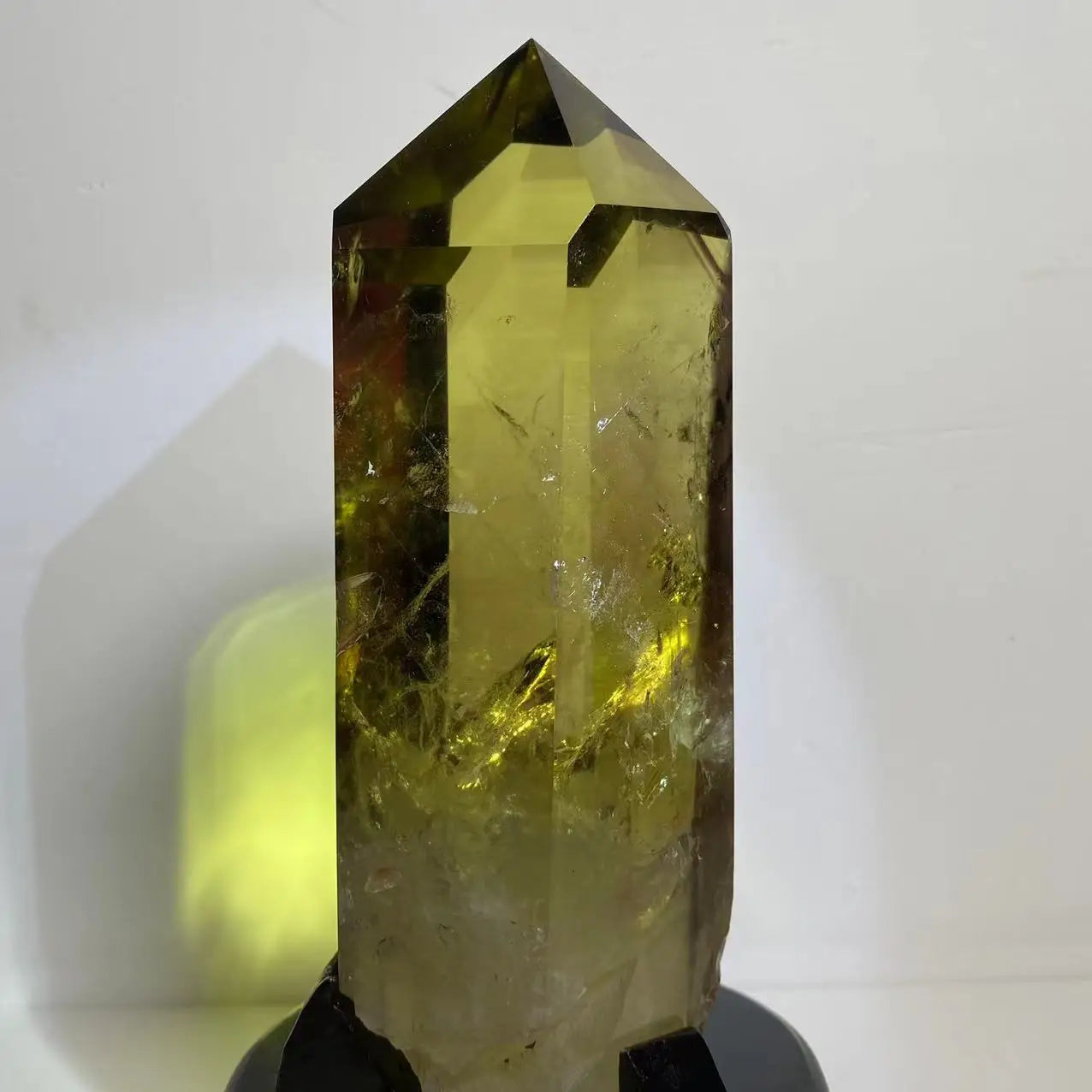 Yellow Lemon Crystal Point-ToShay.org