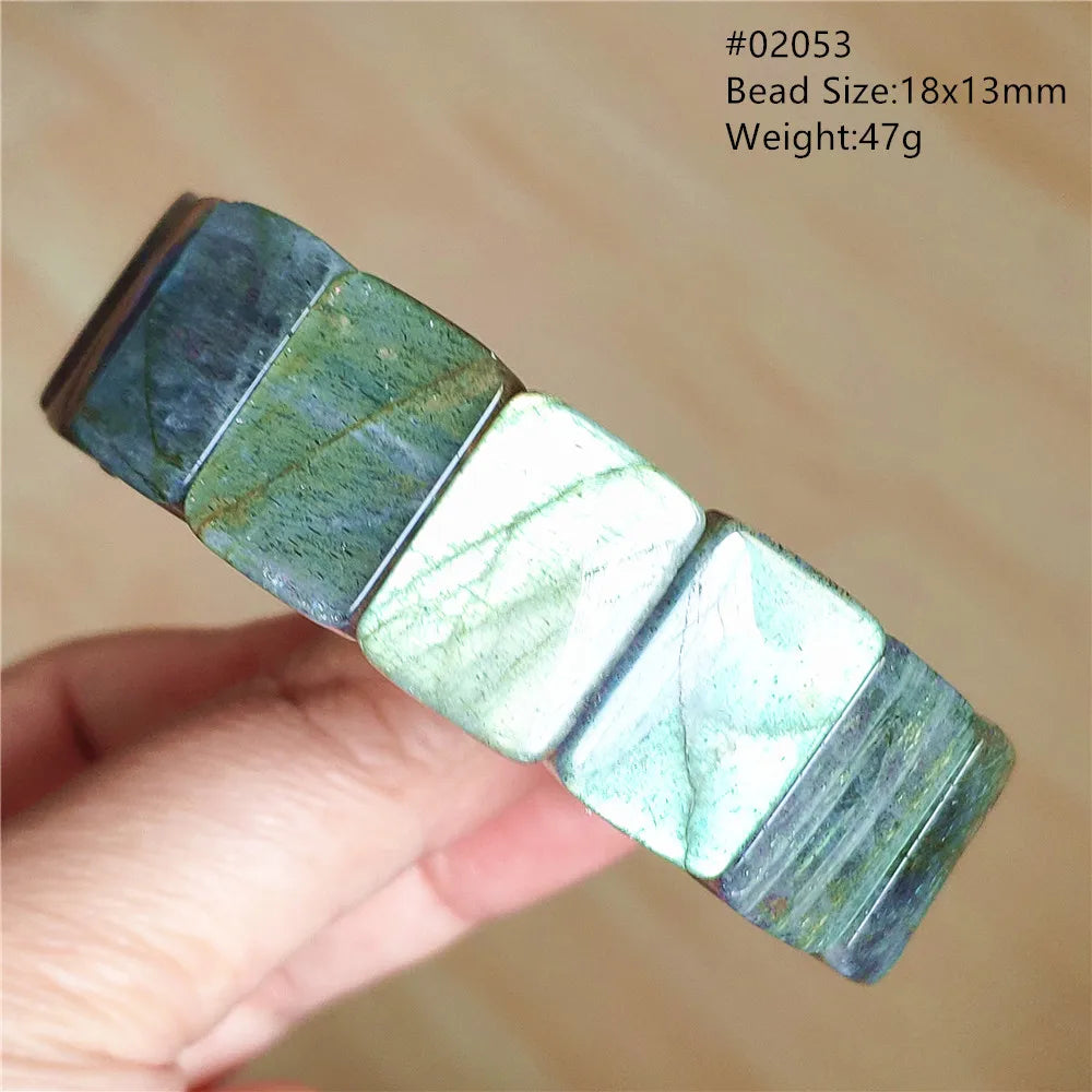 Blue Light Labradorite Bracelet-ToShay.org