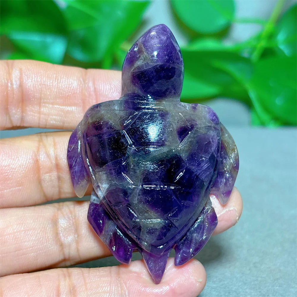 Purple Dream Amethyst Tortoise-ToShay.org