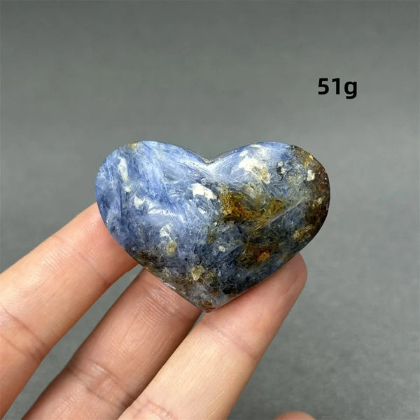 Blue Kyanite Hearts-ToShay.org