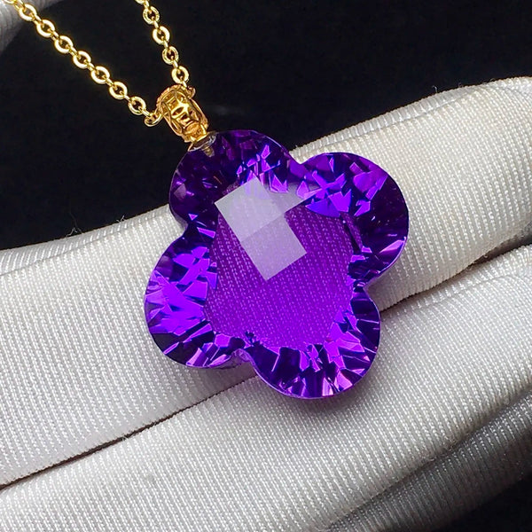 Purple Amethyst Quartz Clover-ToShay.org