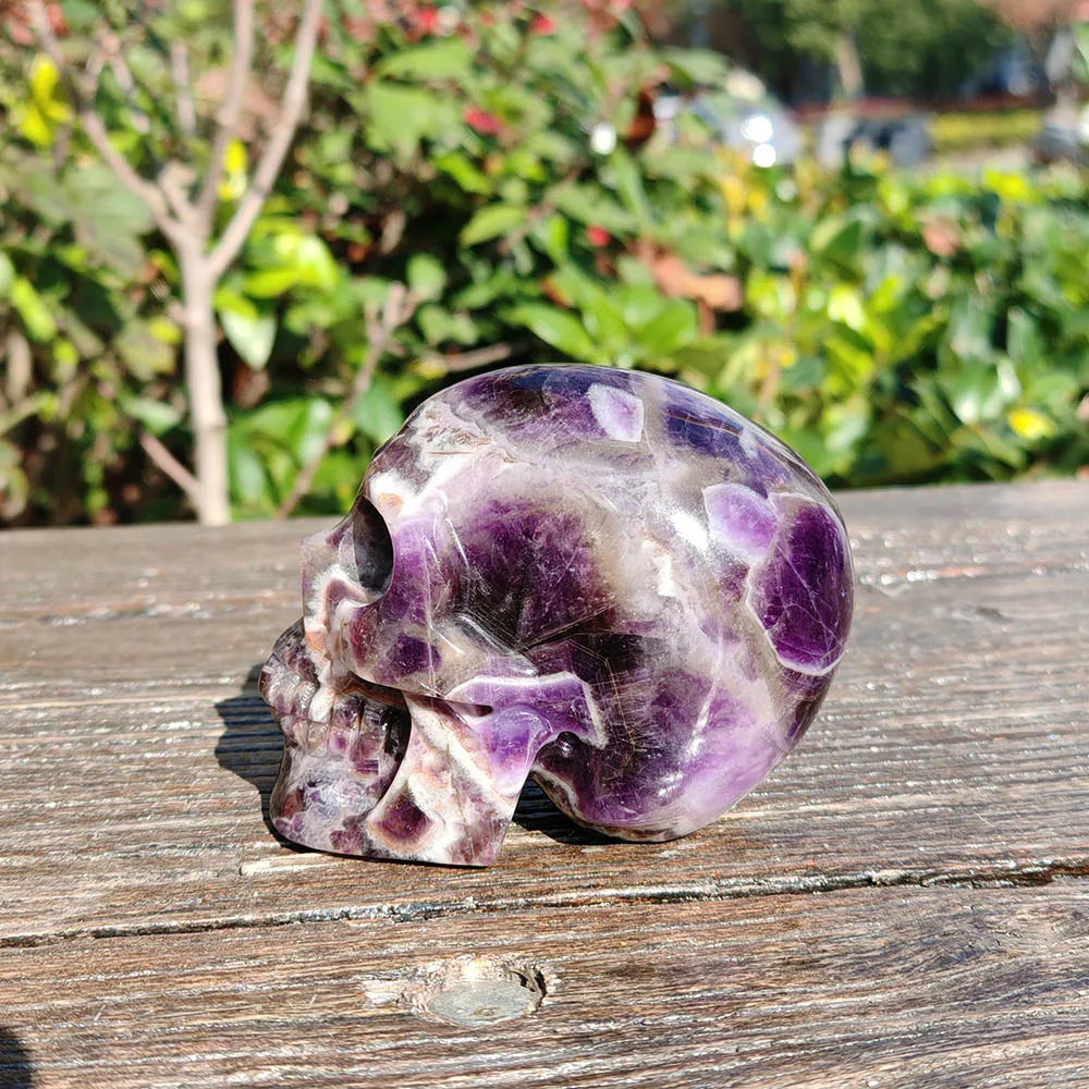 Purple Dream Amethyst Skull-ToShay.org
