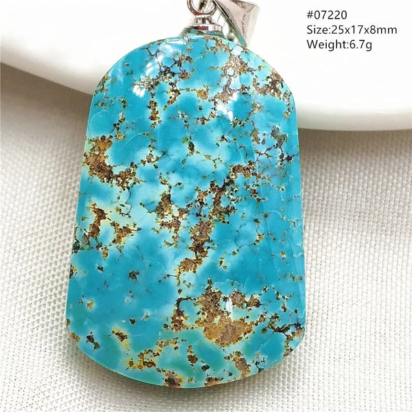 Blue Turquoise Pendant-ToShay.org