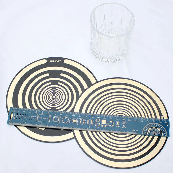 Circuit Board Polarizing Disk-ToShay.org