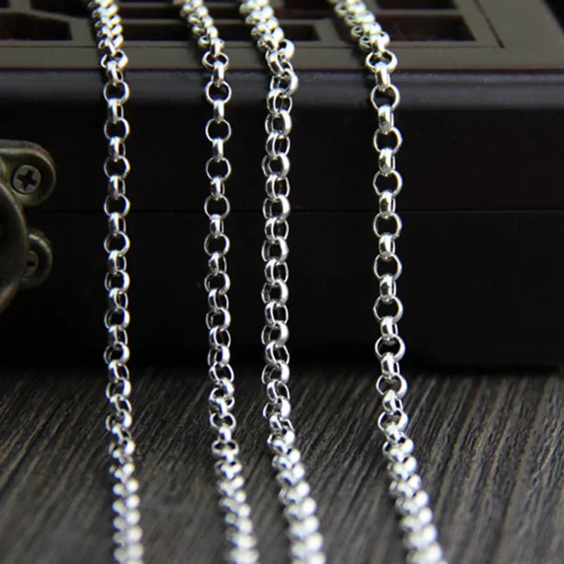 Silver Chain Necklaces-ToShay.org