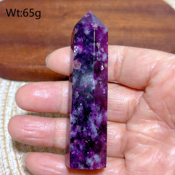 Purple Lepidolite Point-ToShay.org