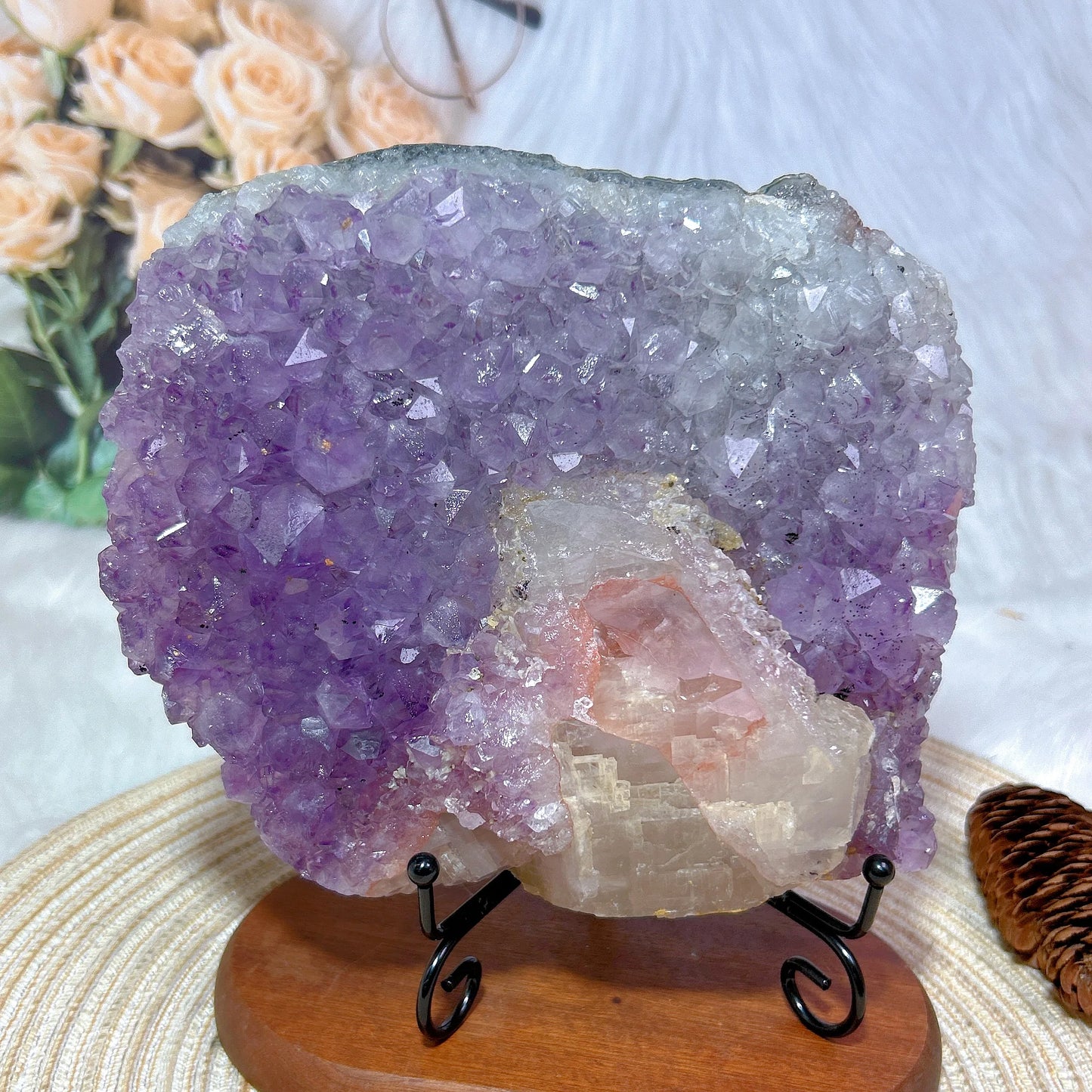 Purple Amethyst Cluster-ToShay.org