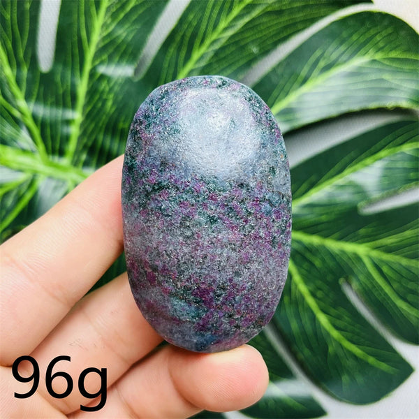 Ruby Sapphire Palm Stone-ToShay.org