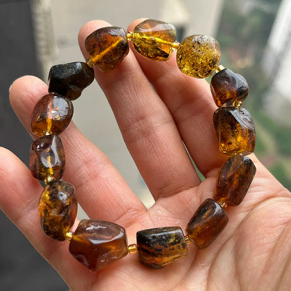 Yellow Amber Bracelet-ToShay.org