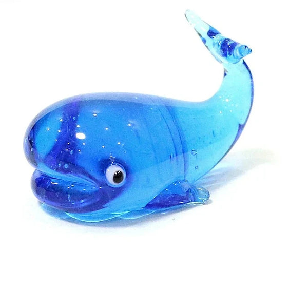 Glass Blue Dolphin-ToShay.org