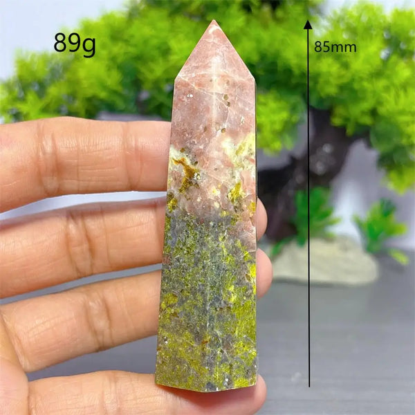 Yellow Pink Tourmaline Tower-ToShay.org