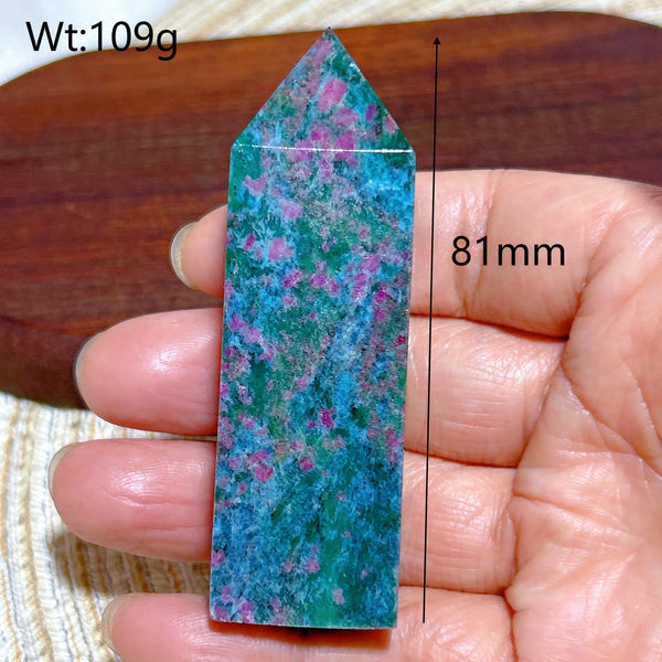 Green Ruby Kyanite Tourmaline-ToShay.org