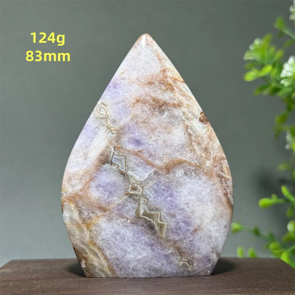 Purple Amethyst Agate Torch-ToShay.org