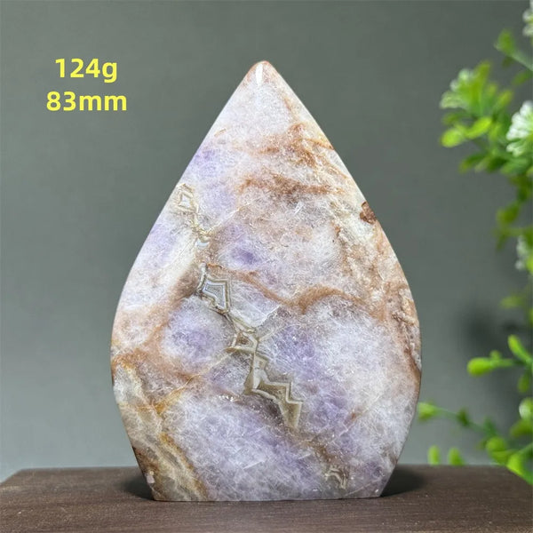 Purple Amethyst Agate Torch-ToShay.org