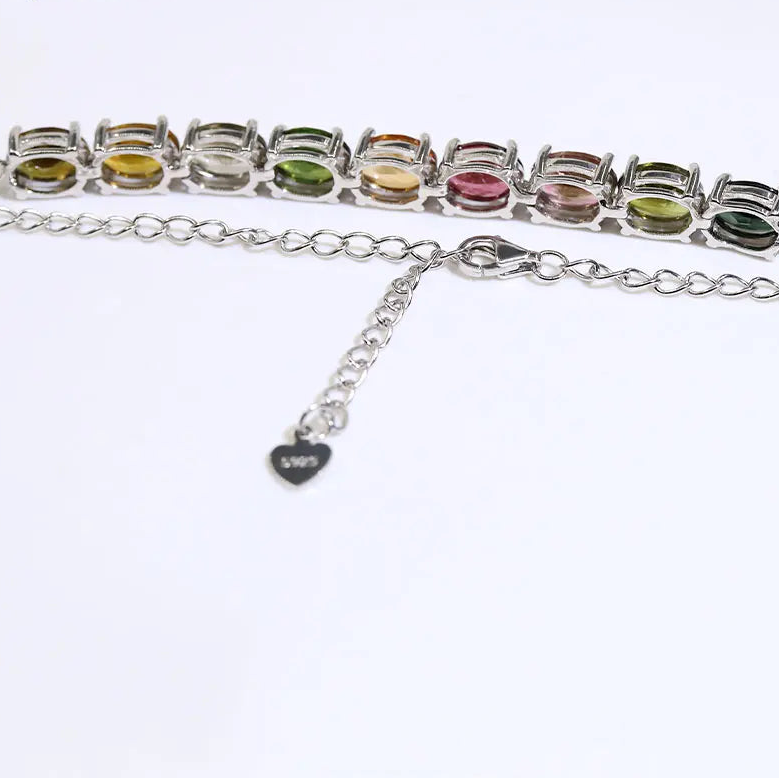 Mixed Tourmaline Bracelet-ToShay.org
