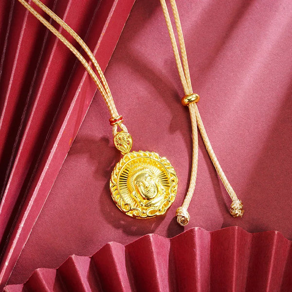 Gold Tathagata Pendant-ToShay.org