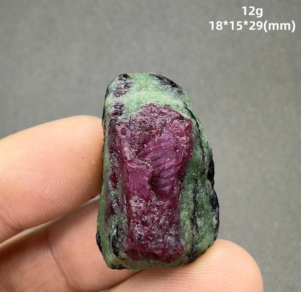Red Green Ruby Epidote-ToShay.org