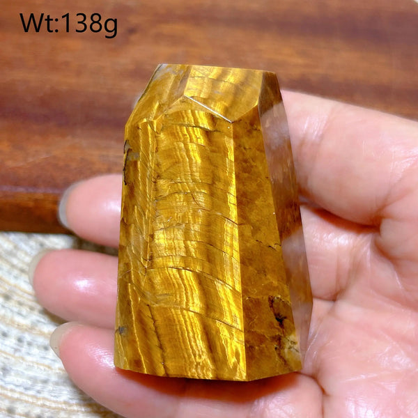 Blue Yellow Tiger Eye Stone-ToShay.org