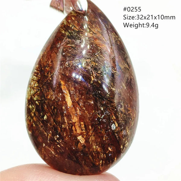 Green Black Rutilated Quartz-ToShay.org