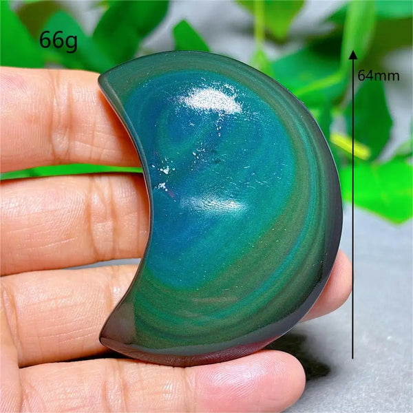 Rainbow Obsidian Moon-ToShay.org