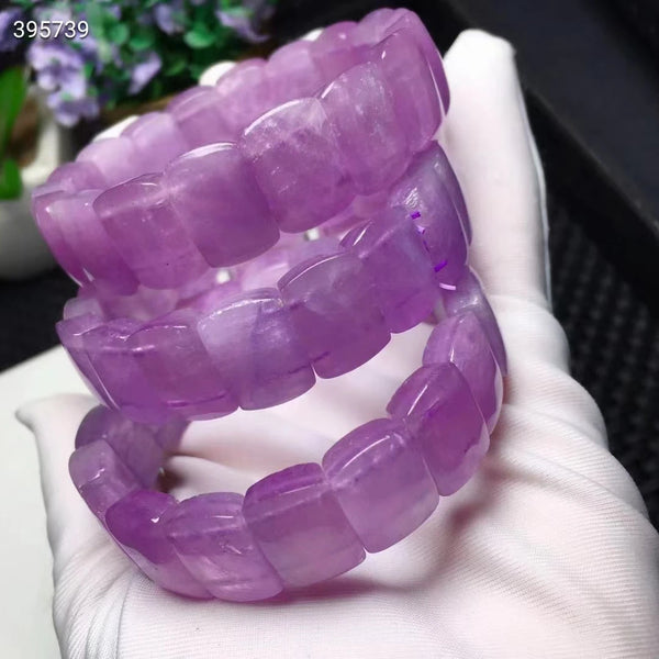 Purple Kunzite Bracelet-ToShay.org