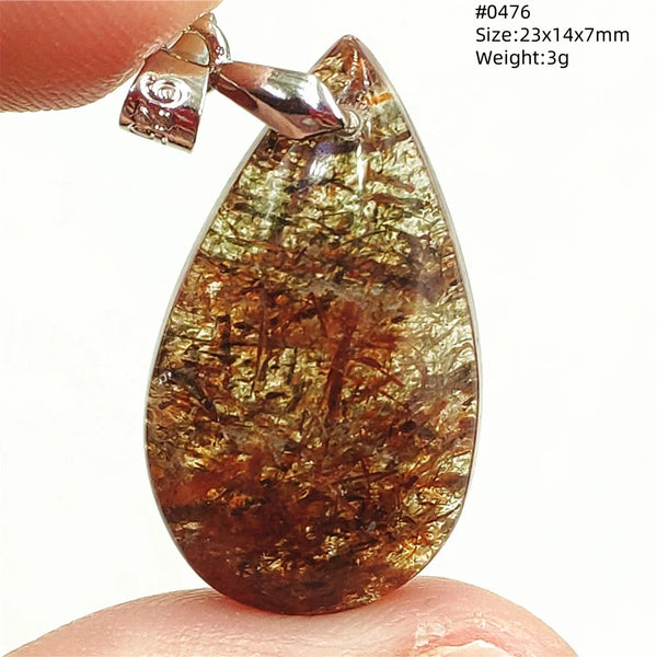 Black Copper Rutilated Quartz-ToShay.org
