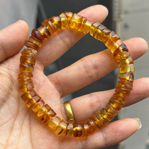 Yellow Amber Bracelet-ToShay.org