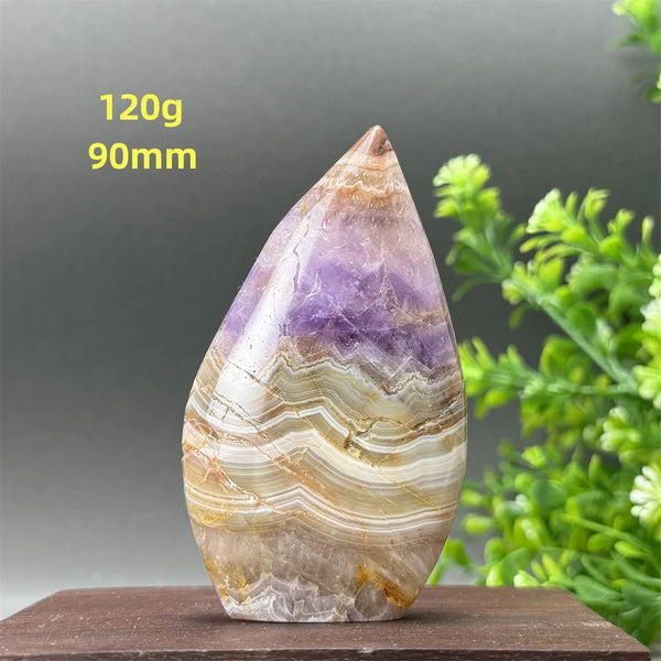 Purple Amethyst Agate Torch-ToShay.org