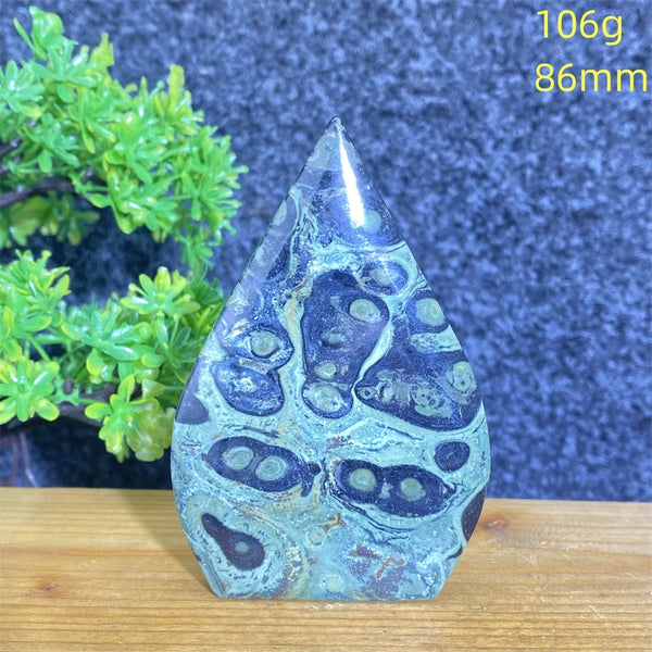 Blue Malachite Crystal Torch-ToShay.org