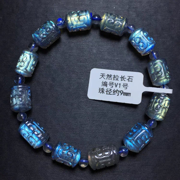 Blue Labradorite Bracelet-ToShay.org