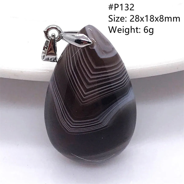 Black Lace Agate Pendant-ToShay.org