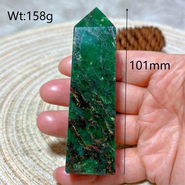 Green Emerald Quartz Point-ToShay.org