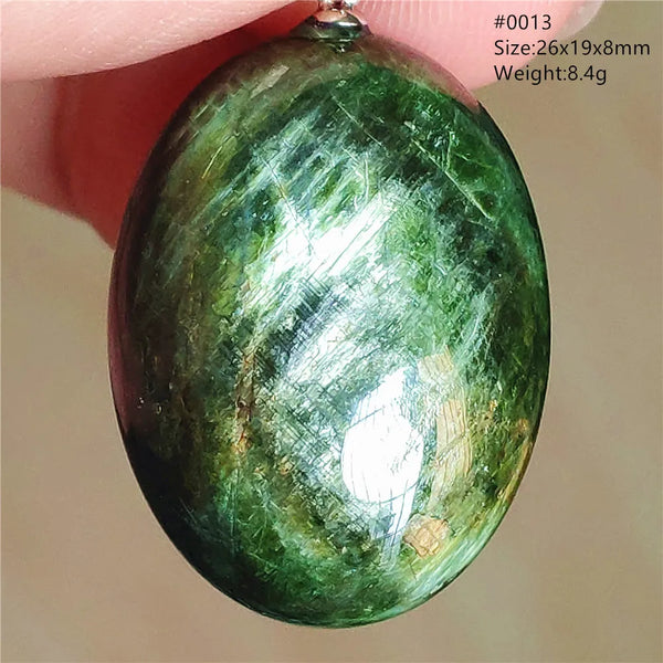 Green Diopside Pendant-ToShay.org