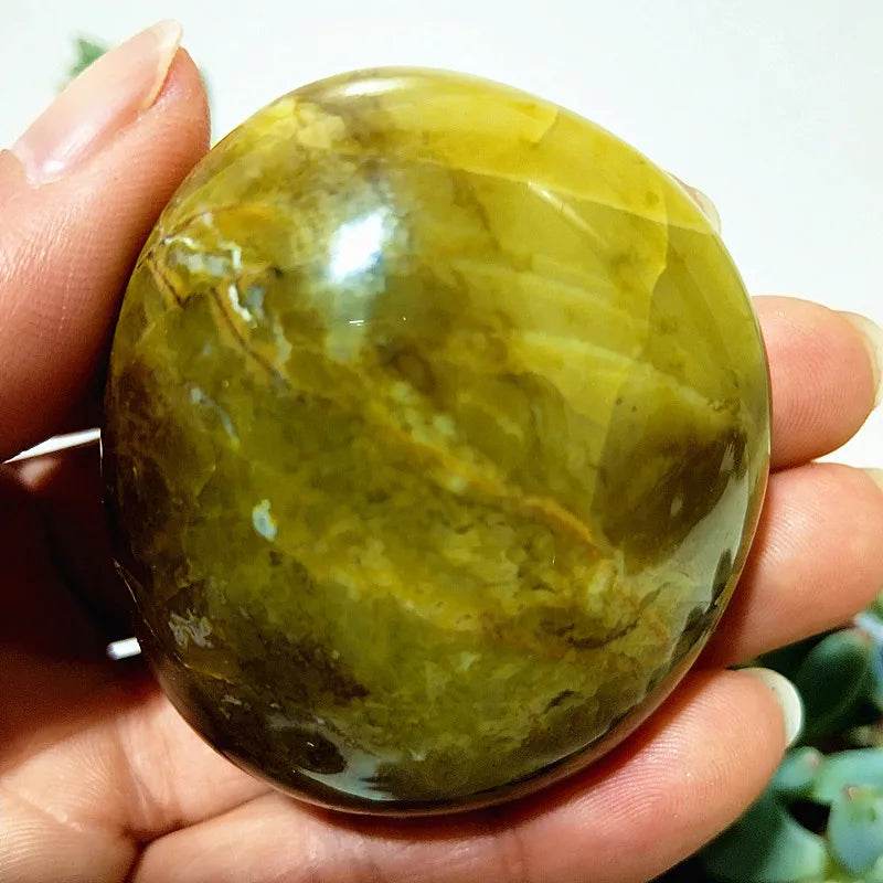 Green Opal Palm Stone-ToShay.org