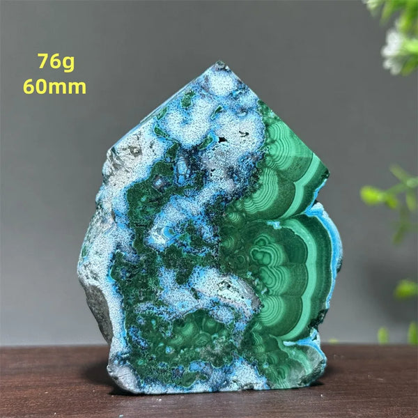 Blue Chrysocolla Tower-ToShay.org