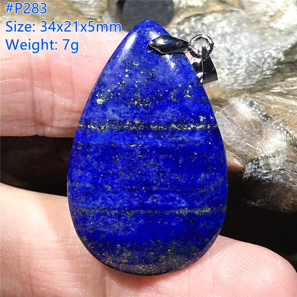 Blue Lapis Lazuli Pendant-ToShay.org