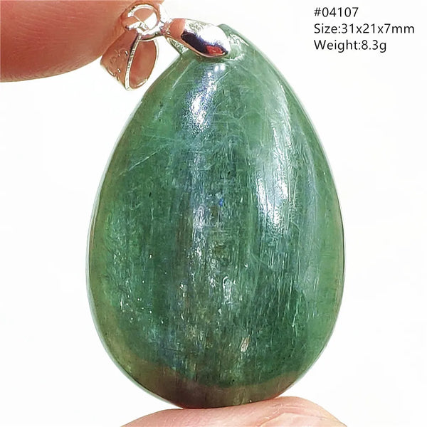 Green Kyanite Pendant-ToShay.org