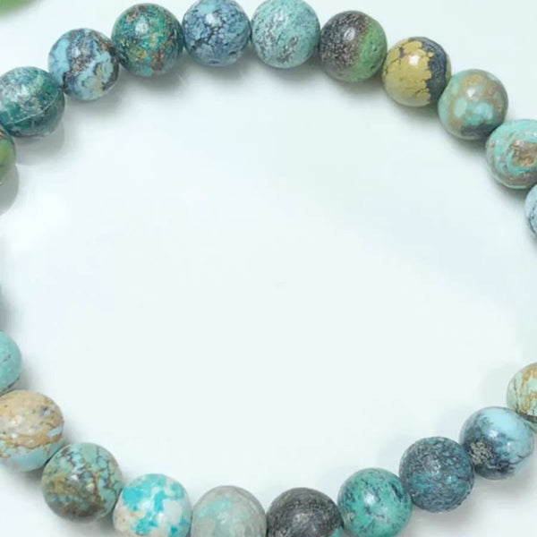 Blue Green Turquoise Bracelet-ToShay.org