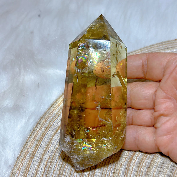 Yellow Citrine Smokey Quartz-ToShay.org